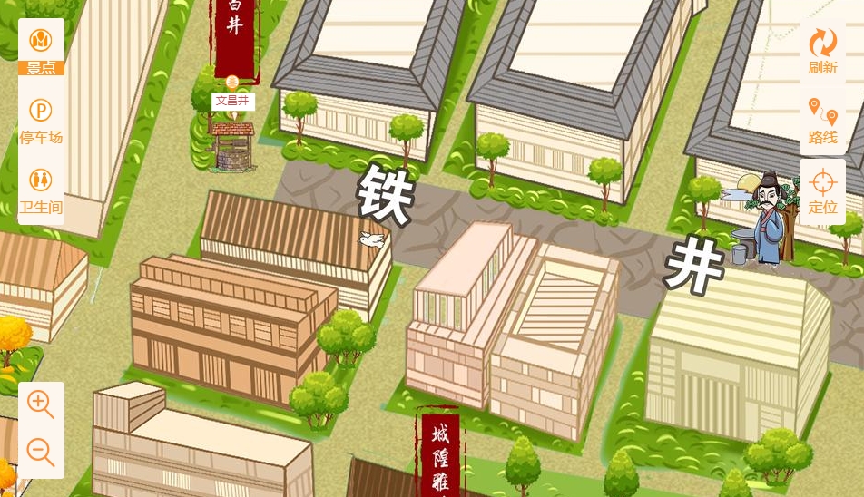 邵原镇智慧景区：手绘地图与语音导览的完美融合